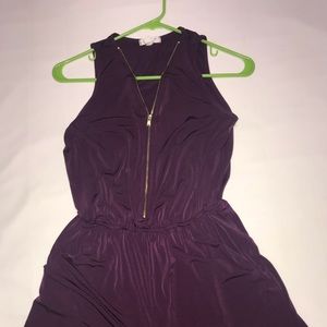 Purple romper